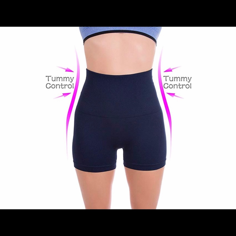 Stomach slimming compression high waist Bermuda